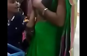 Tamil Hot aunty boobs neval