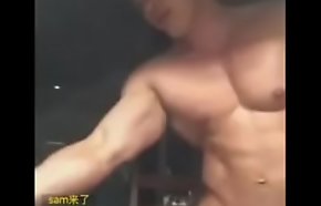 Chinese Bodybuilder Shtick