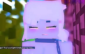 Allie x Iron Golem (18  Minecraft Animation) (ORIGINAL) Away from SlipperyT
